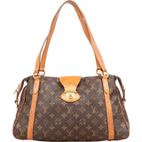 Louis Vuitton Canvas Monogram Stresa PM Shoulder Bag - vintageandkickz