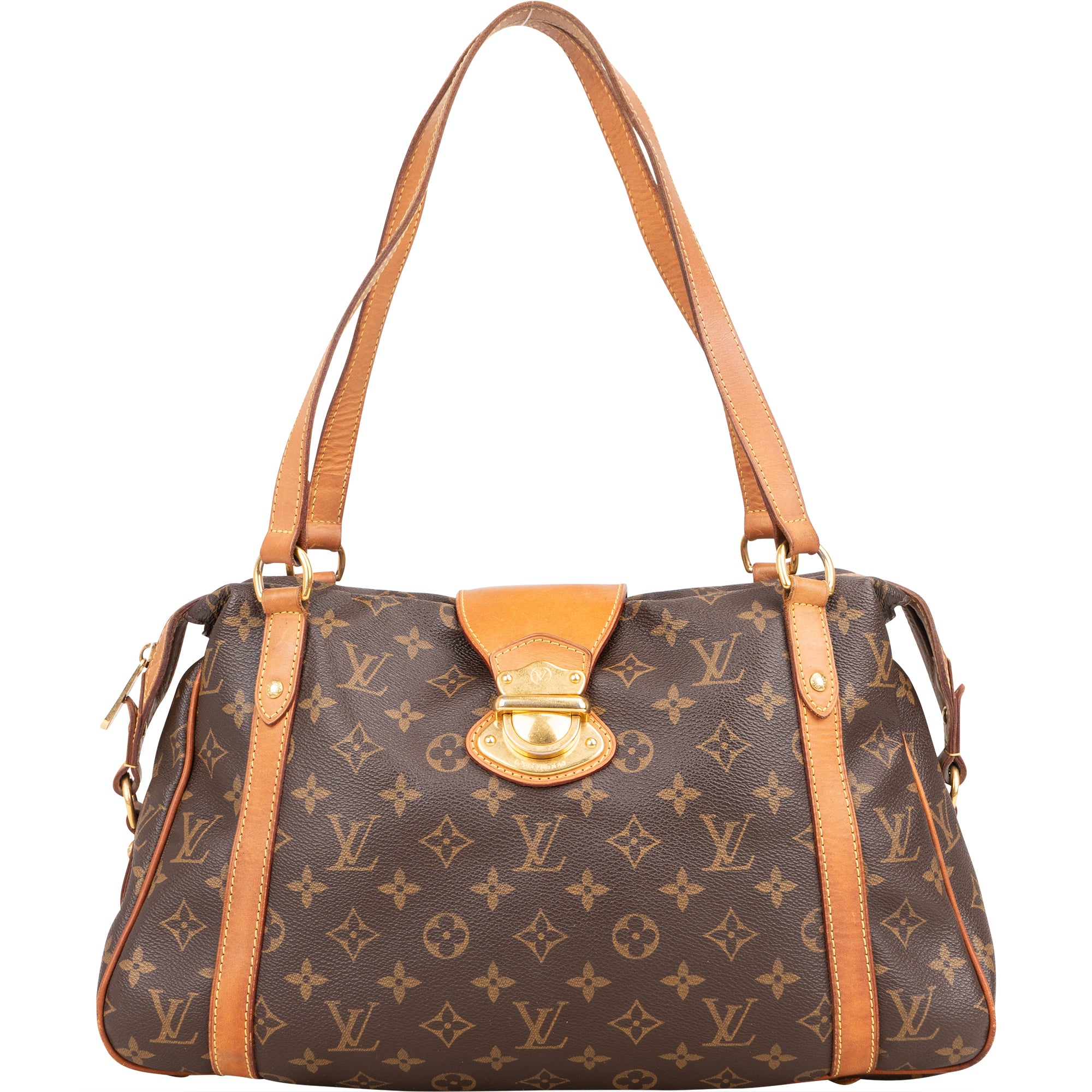 Louis Vuitton Canvas Monogram Stresa PM Shoulder Bag - vintageandkickz