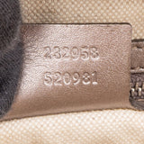 Gucci GG Twin Monogram Metallic Rose Handbag