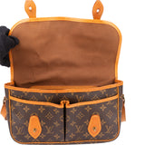 Louis Vuitton Canvas Monogram Gibeciere MM Crossbody Bag