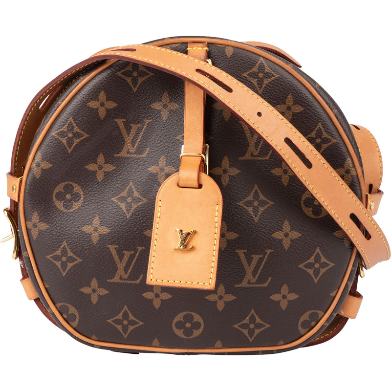 Louis Vuitton Canvas Monogram Boite Chapeau Souple MM Crossbody Bag
