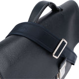 Louis Vuitton Bleu Taiga Leather Vassili PM Business Handbag