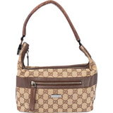 Gucci GG Monogram Clip Shoulder Bag