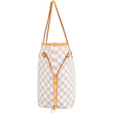 Louis Vuitton Damier Azur Neverfull MM Shopper Bag