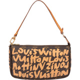 Louis Vuitton Limited Graffiti Pochette Accessoire Handbag