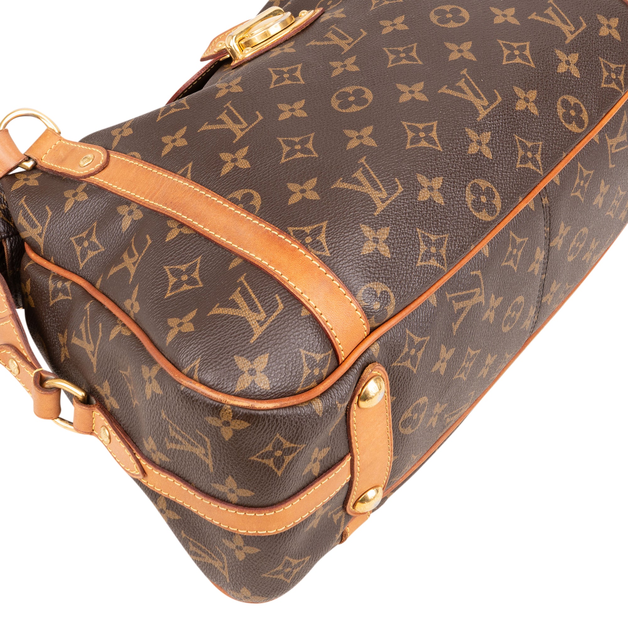 Louis Vuitton Canvas Monogram Stresa PM Shoulder Bag - vintageandkickz