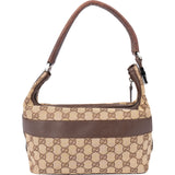 Gucci GG Monogram Clip Shoulder Bag