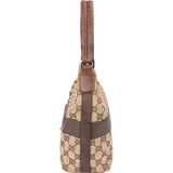 Gucci GG Monogram Clip Shoulder Bag