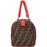 Fendi FF Monogram Rouge Zucca Handbag