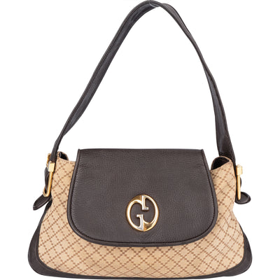 Gucci Diamante Monogram Shoulder Bag - vintageandkickz
