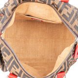 Fendi FF Monogram Rouge Zucca Handbag