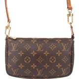 Louis Vuitton Canvas Monogram Pochette Accessoire Crossbody Bag