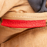 Fendi FF Monogram Rouge Zucca Handbag