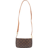 Louis Vuitton Canvas Monogram Pochette Accessoire Crossbody Bag