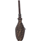 Fendi FF Monogram Baguette Shoulder Bag