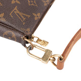 Louis Vuitton Canvas Monogram Pochette Accessoire Crossbody Bag