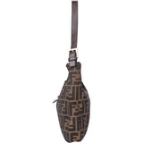 Fendi FF Monogram Baguette Shoulder Bag