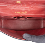 Chanel Quilted Lambskin 24K Gold Small Double  Flap Crossbody Bag