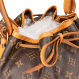 Louis Vuitton Canvas Monogram Sac Noe Petit Shoulder Bag