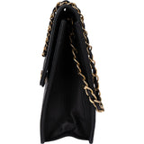 Chanel Quilted Lambskin Single Flap Shoulder Bag