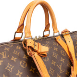 Louis Vuitton Canvas Monogram Keepall 55 Bandouliere