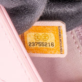 Chanel Pink Stitching Lambskin Top Handle Single Flap Crossbody Bag