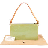 Louis Vuitton Green Vernis Monogram Lexington Pochette Handbag