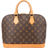 Louis Vuitton Canvas Monogram Alma PM Handbag