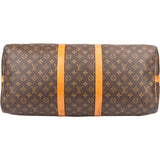 Louis Vuitton Canvas Monogram Keepall 55 Bandouliere