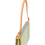 Louis Vuitton Green Vernis Monogram Lexington Pochette Handbag