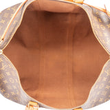 Louis Vuitton Canvas Monogram Keepall 55 Bandouliere