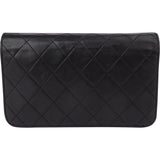 Chanel Quilted Lambskin 24K Gold Single Flap Shoulder Bag