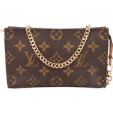 Louis Vuitton Canvas Monogram Bucket Pochette Accessoire Shoulder Bag