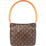 Louis Vuitton Canvas Monogram Looping MM Shoulder Bag