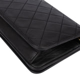 Chanel Quilted Lambskin 24K Gold Single Flap Shoulder Bag