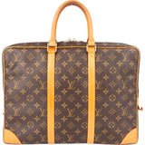 Louis Vuitton Canvas Monogram Porte Documents Handbag