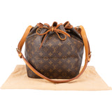 Louis Vuitton Canvas Monogram Sac Noe Peti Shoulder Bag