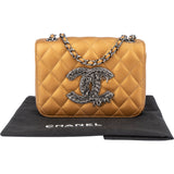 Chanel Limited Quillted Lambskin Single Flap Crossbody Bag