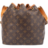 Louis Vuitton Canvas Monogram Sac Noe Peti Shoulder Bag