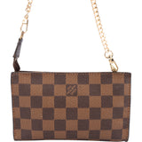 Louis Vuitton Damier Ebene Monogram Bucket Pochette Accessoire Shoulder Bag