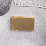 Chanel Quilted Grey Lambskin Mini Single Flap Crossbody Bag