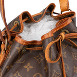 Louis Vuitton Canvas Monogram Sac Noe Peti Shoulder Bag