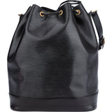 Louis Vuitton Noir Epi Leather Sac Noe Grande Shoulder Bag