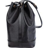 Louis Vuitton Noir Epi Leather Sac Noe Grande Shoulder Bag