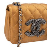 Chanel Limited Quillted Lambskin Single Flap Crossbody Bag