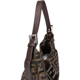 Fendi FF Monogram Baguette Shoulder Bag