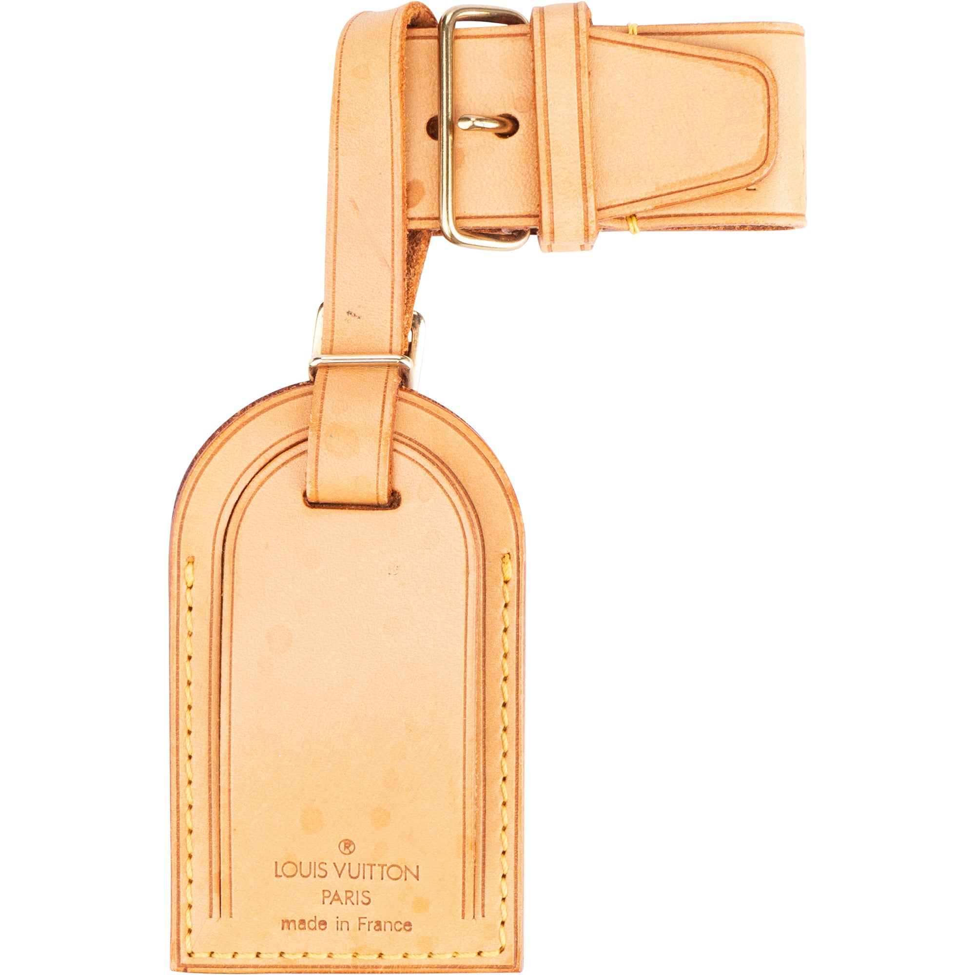 Louis Vuitton Vachetta Leather Luggage Tags