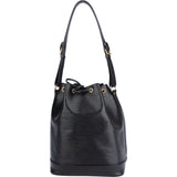 Louis Vuitton Noir Epi Leather Sac Noe Grande Shoulder Bag