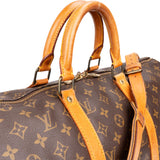 Louis Vuitton Canvas Monogram Keepall 50 Bandouliere