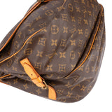 Louis Vuitton Canvas Monogram Saumur 35 Crossbody Bag